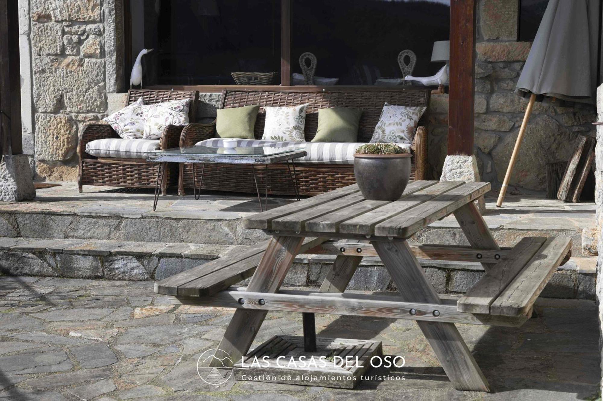 El Mirador De San Trocaya - Las Casas Del Oso Villamarcel Exterior foto