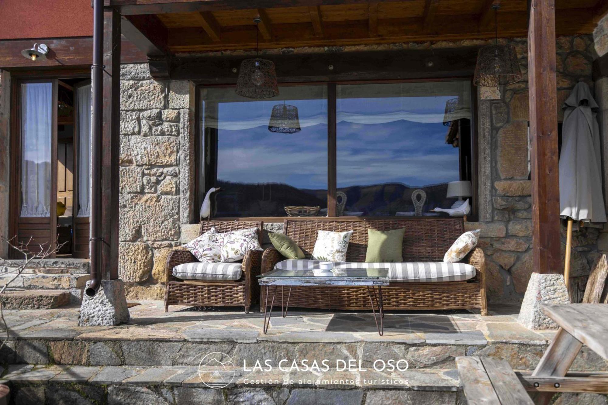 El Mirador De San Trocaya - Las Casas Del Oso Villamarcel Exterior foto